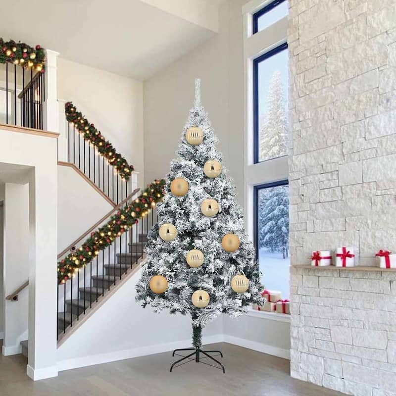 vidaXL Christmas Bauble Set 3 pcs Gold - 9.8 x 9.8 x 9.8