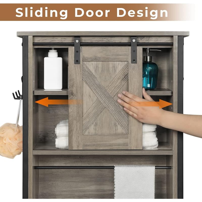 Over The Toilet Bathroom Storage Cabinet Toilet Storage Shelves