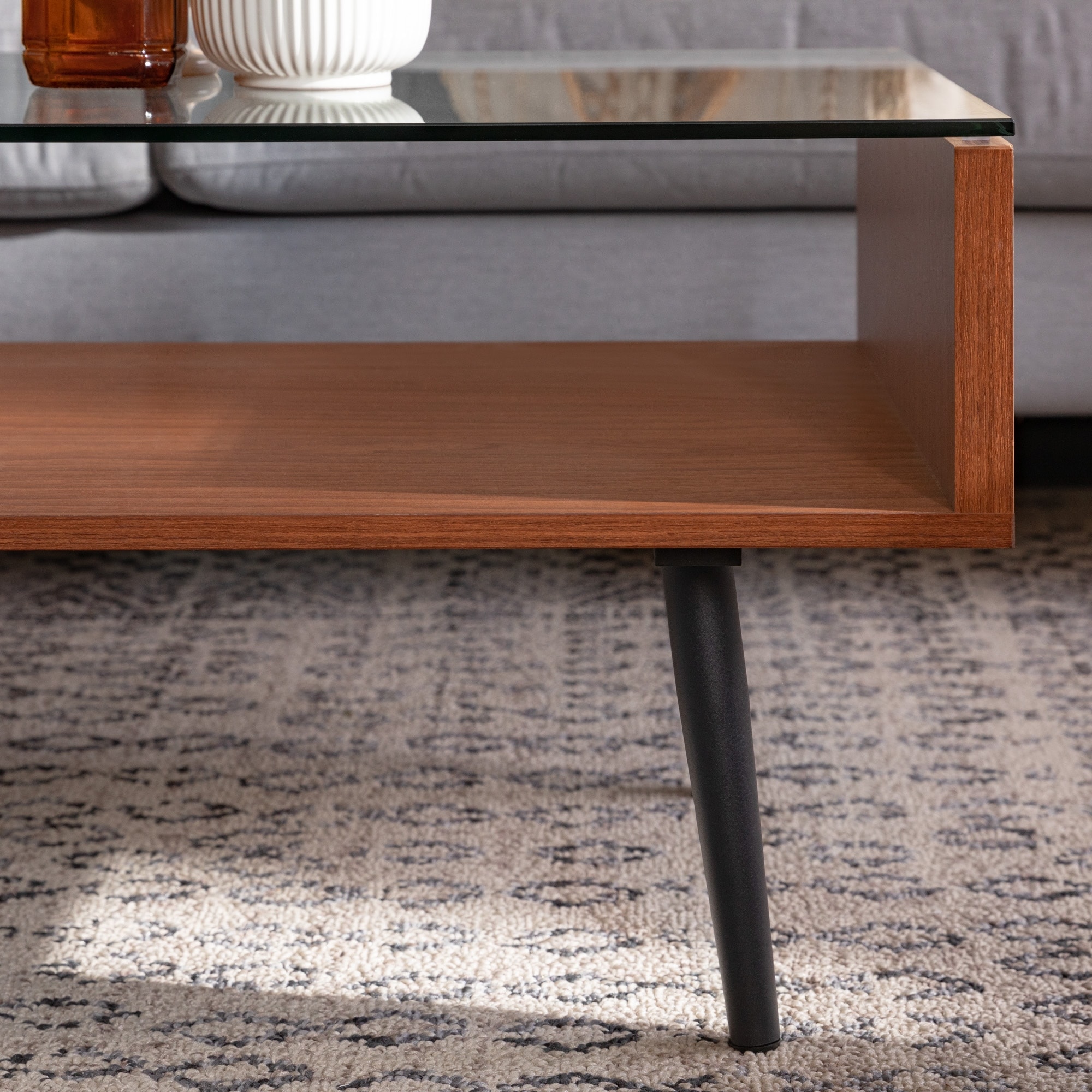 Middlebrook Saltaro Glass Top Coffee Table On Sale Bed Bath