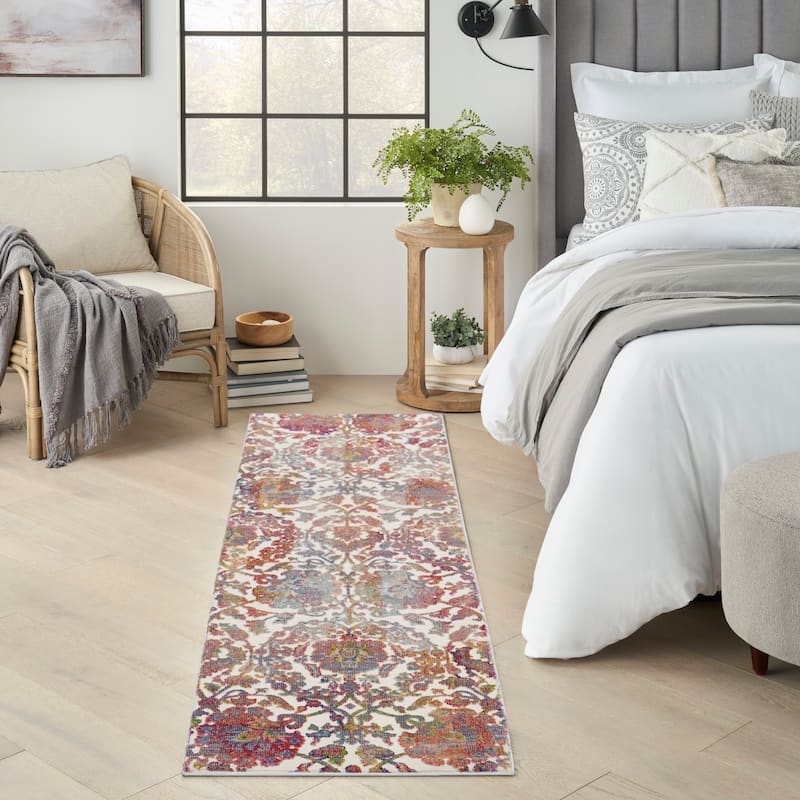 Nourison Global Vintage Indoor only Persian Area Rug