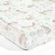 preview thumbnail 3 of 7, Lush Decor Baby Pixie Fox Micro Mink Fitted Crib Sheet, 2 Pack - 52"x 28" x 9"