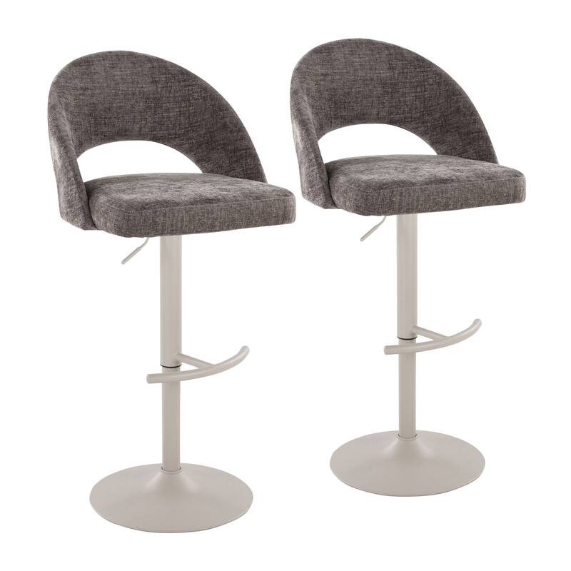 Renee Adjustable Barstool - Set of 2