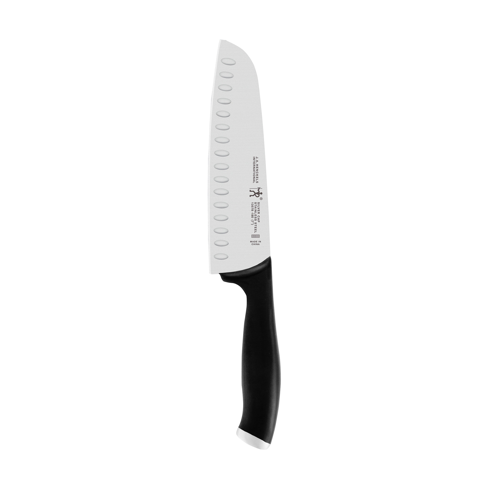 アクセサリー HENESs Amazon.com: HENCKELS Dynamic Razor-Sharp Hollow Edge Santoku