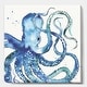 preview thumbnail 2 of 3, Designart 'Blue Deep Sea VIII' Coastal Premium Canvas Wall Art