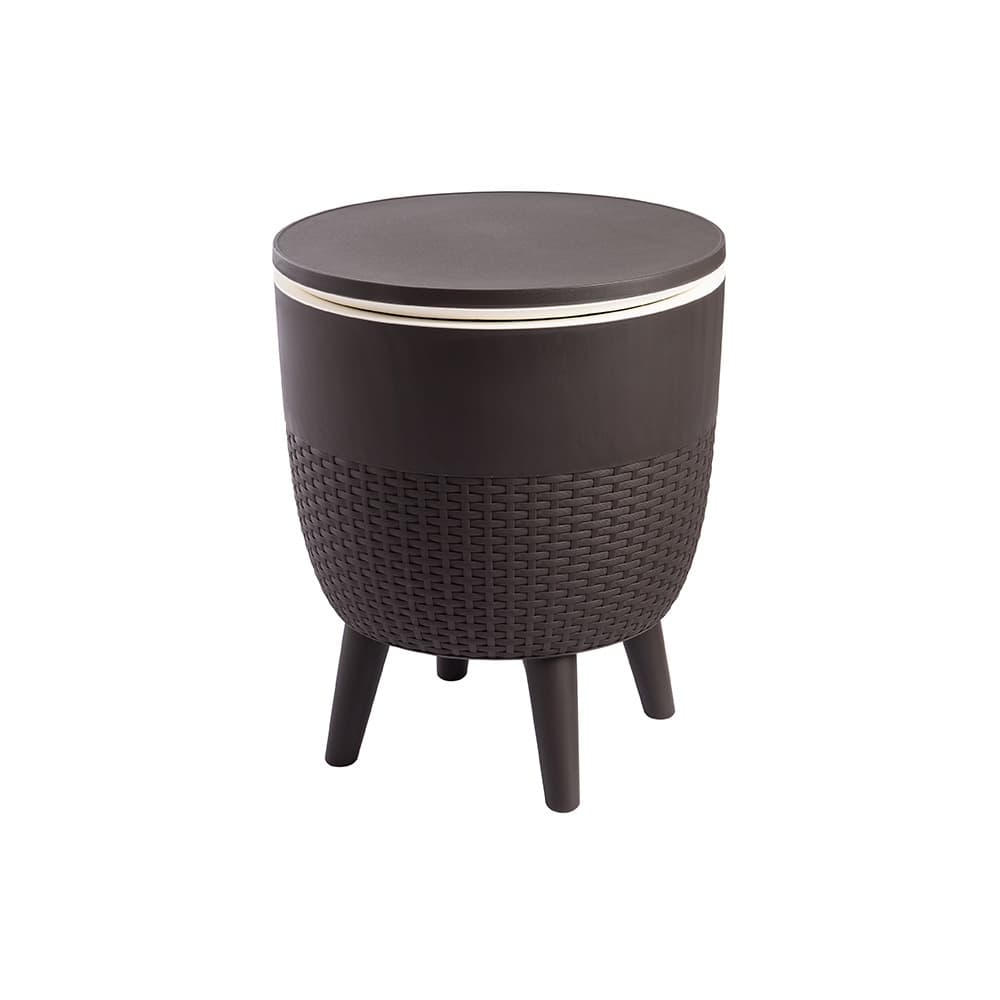 Lagoon Cancun Resin All Weather 2-In-1 Side Table and Cooler