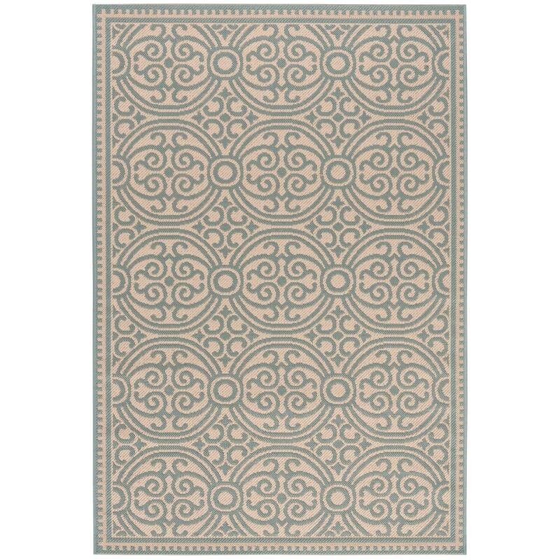 SAFAVIEH Linden Myriame Indoor/ Outdoor Waterproof Patio Backyard Rug