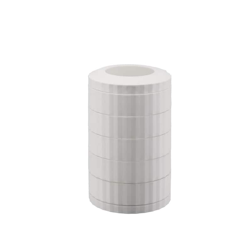 Alessi Plisse Nespresso Capsule Holder - White