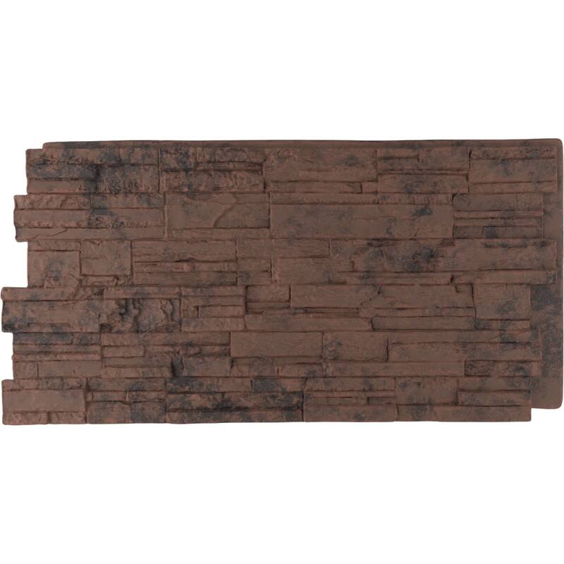 Cascade Stacked Stone, EverStone Faux Stone Siding Panel