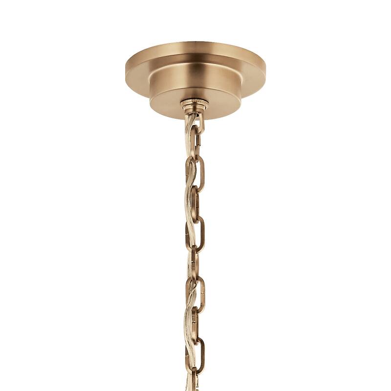 Kichler 52708 Carrick 18 Light 55" Wide Taper Candle Ring Chandelier