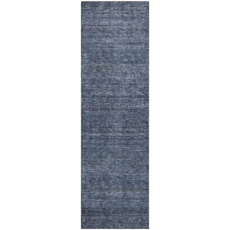 Premium Washable Super Soft Solid Trellis Mayfield Rug