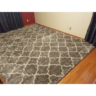 Safavieh Hudson Shag Vitchka Glamour Trellis Rug