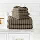Modern Threads Wavy Luxury Spa 6-pc. Quick-dry Towel Set - On Sale - Bed Bath & Beyond - 10122652