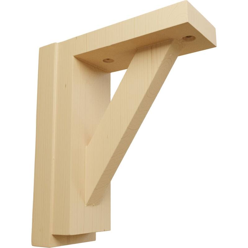 Traditional Shelf Bracket - 2 1/2 W x 6 1/4 D x 7 1/2 H - Alder