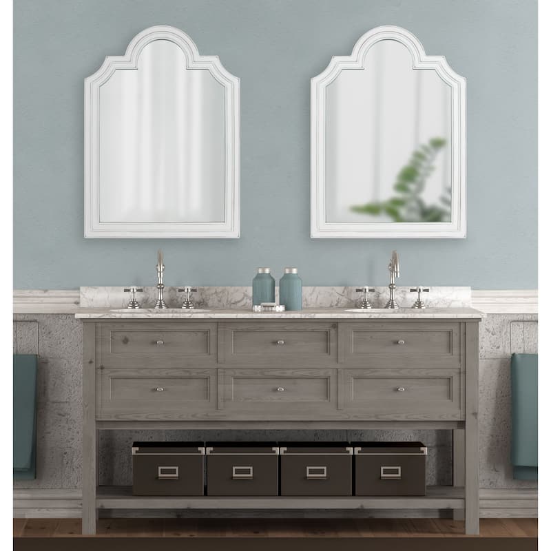 Kate and Laurel Sindahl Framed Arch Wall Mirror - 26x35.25