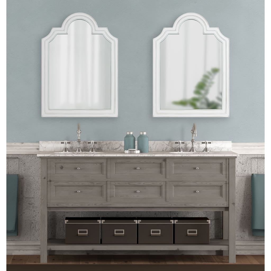 Kate and Laurel Sindahl Framed Arch Wall Mirror - 26x35.25
