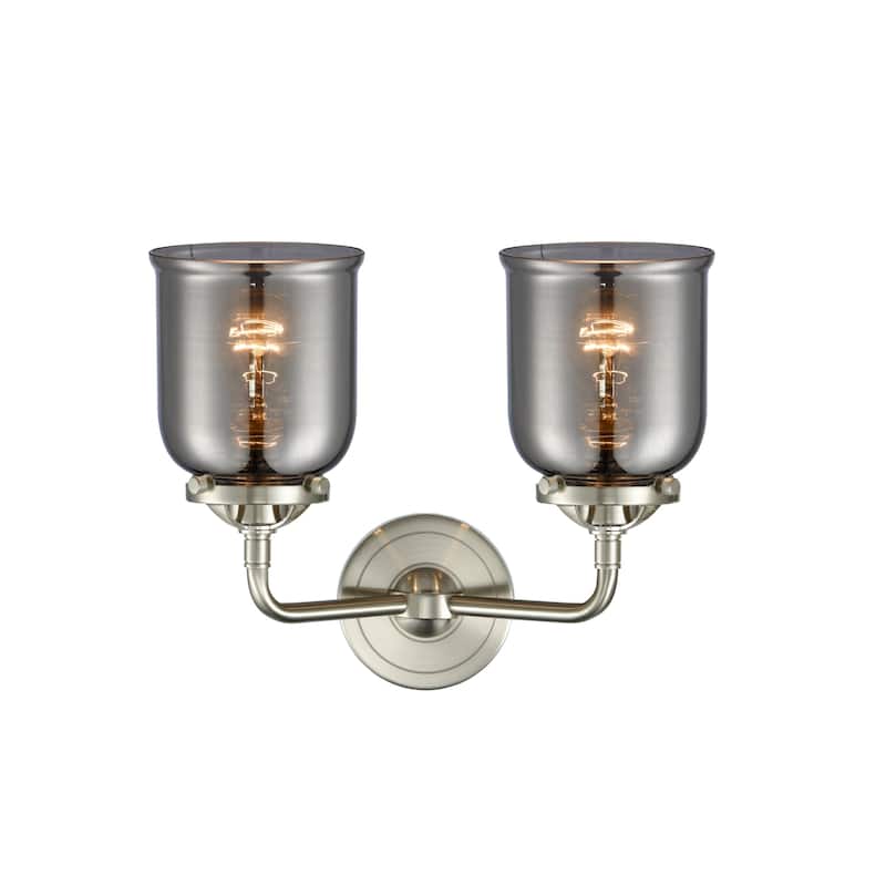Innovations Lighting Small Bell 2 Light 13" Wide Bathroom Vanity Light