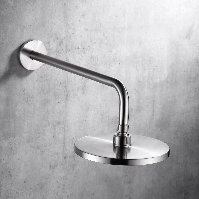 Luxier RA02 15 in. Shower Arm and Flange