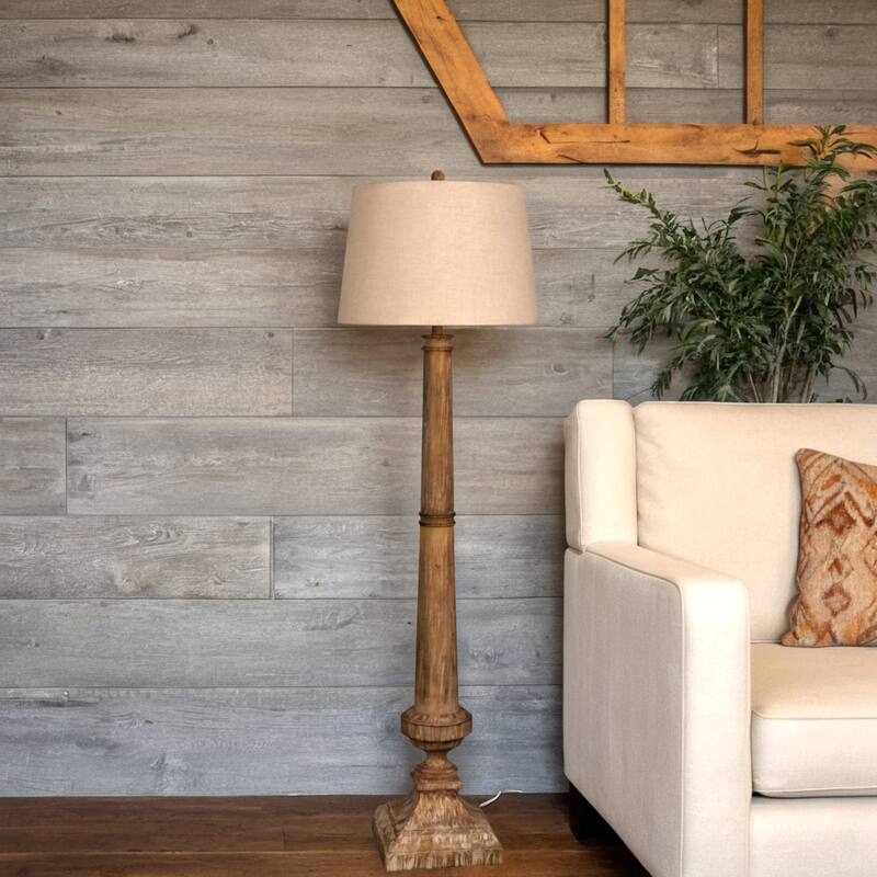 Polyresin 62" Floor Lamp - 62