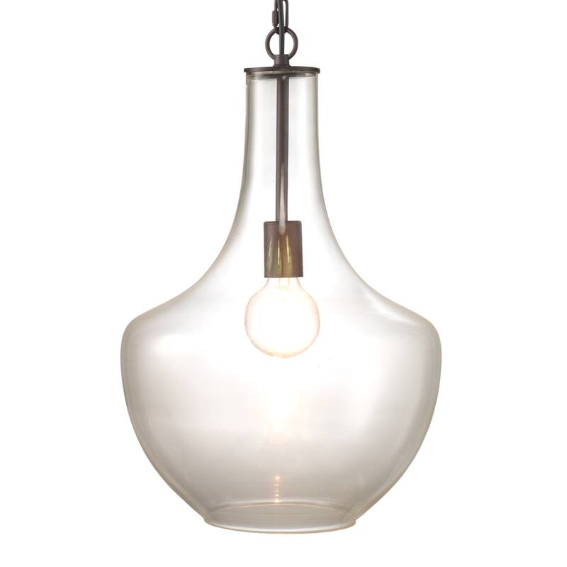 Alden Décor Darien Hand Blown Glass Pendant