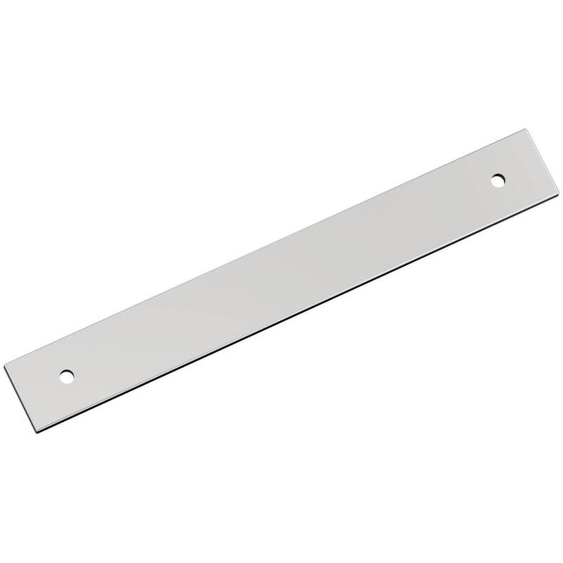 Amerock BP37764 Ladera 7-5/8" Backplate for 6-5/16" Center to Center - Polished Chrome
