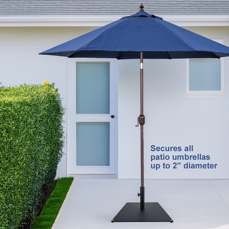 50 lb patio umbrella stand US Weight Premium Fillable Base for Table Fillable Umbrella Base blends durability and convenience US Weight 50 lbs Umbrella