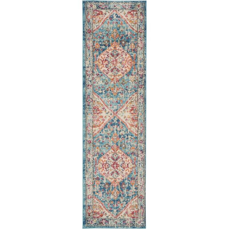 Copper Grove Alsleben Vintage Persian Floral Medallion Area Rug