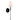1 Light Black  Wall Mount - 6W x 14.5H x 7D