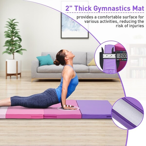 Everlast Folding Exercise Mat Exercise Mats Inch Yoga Mat Tapis