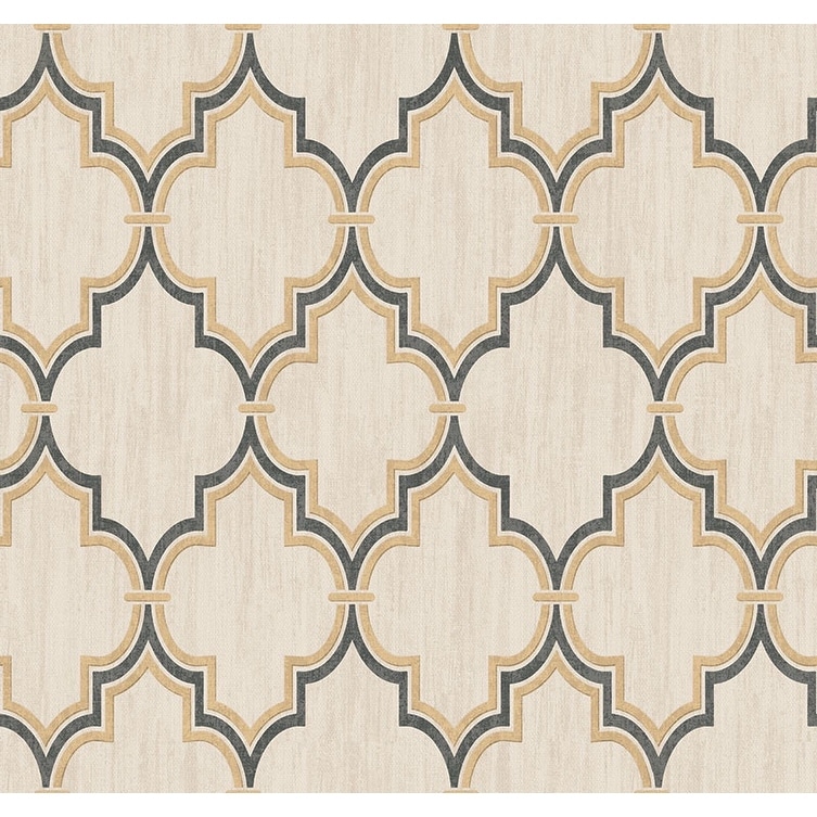 Seabrook Designs Sandoval Geometric Unpasted Wallpaper
