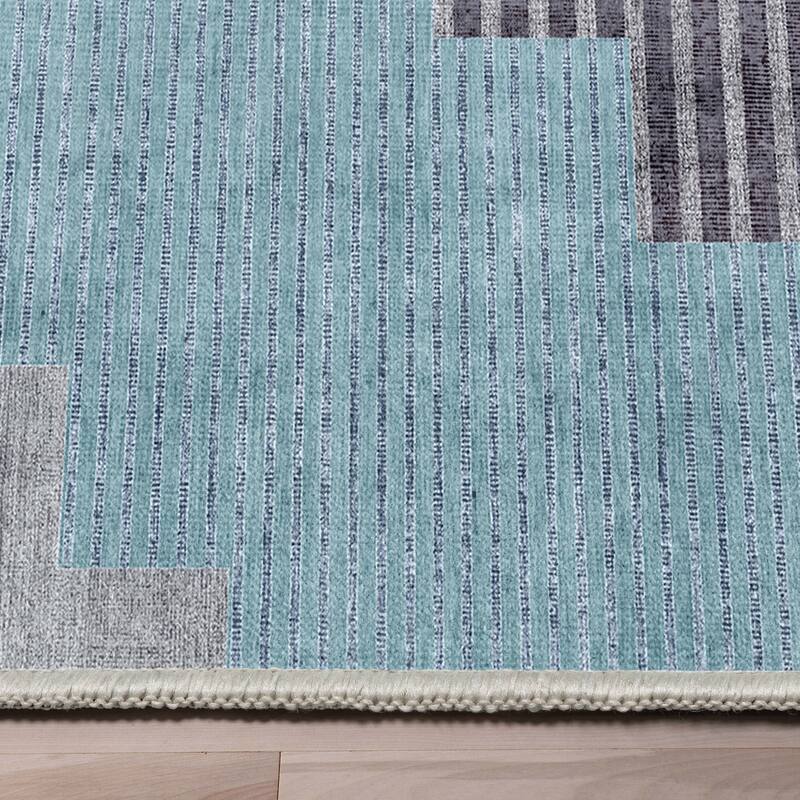 Well Woven Apollo Portsmouth Southwestern Machine Washable Area Rug