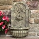 preview thumbnail 13 of 17, Sunnydaze Venetian Outdoor Wall Fountain-Multiple Colors Available