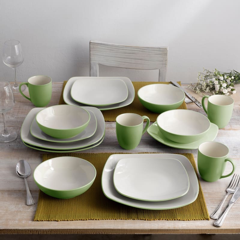 Noritake Colorwave Set Of 4 Square Dinner Plates, 10-3/4"