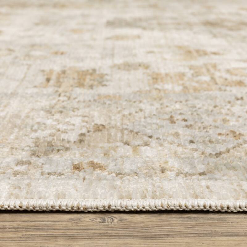 Style Haven Lucia Vintage Traditional Pale Blue/Beige Area Rug