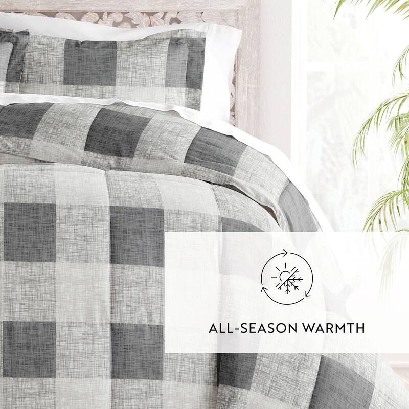 Becky Cameron Ultra Soft Gingham Down-Alternative Comforter