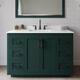 Option Green / White Quartz Top / Matte Black Hardware
