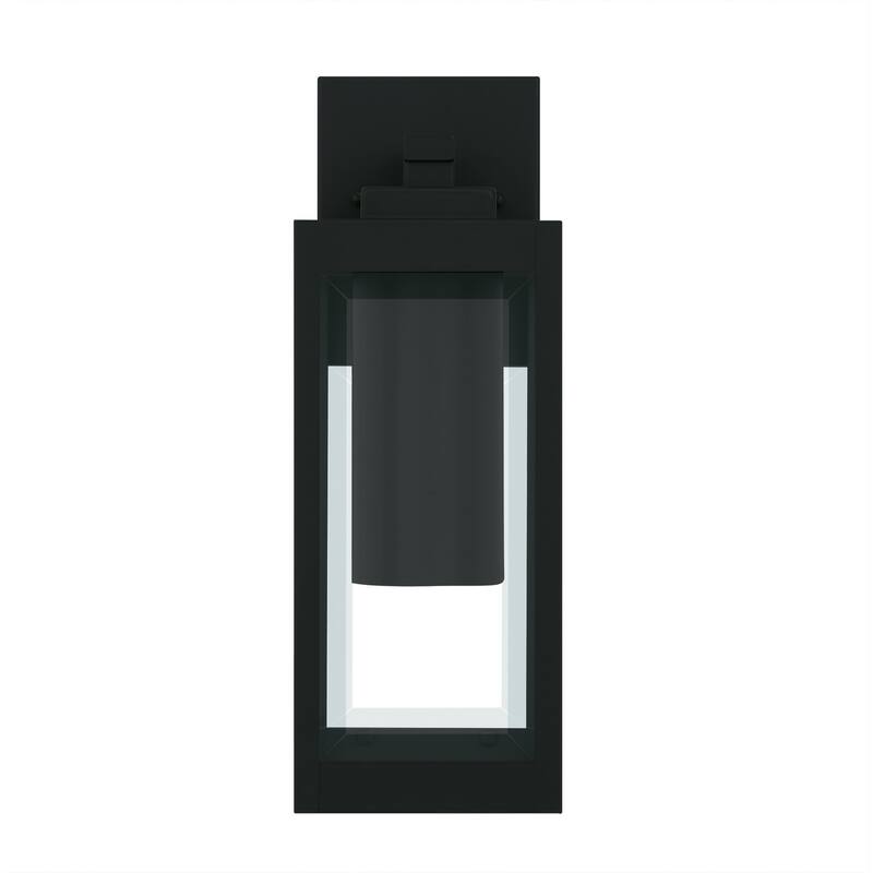 Earth Black LED Outdoor Wall Lantern from the Westover Collection