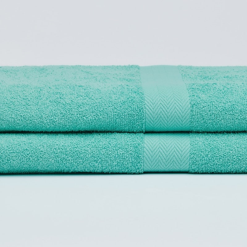 Deluxe 2-Piece 100 Cotton Bath Sheet