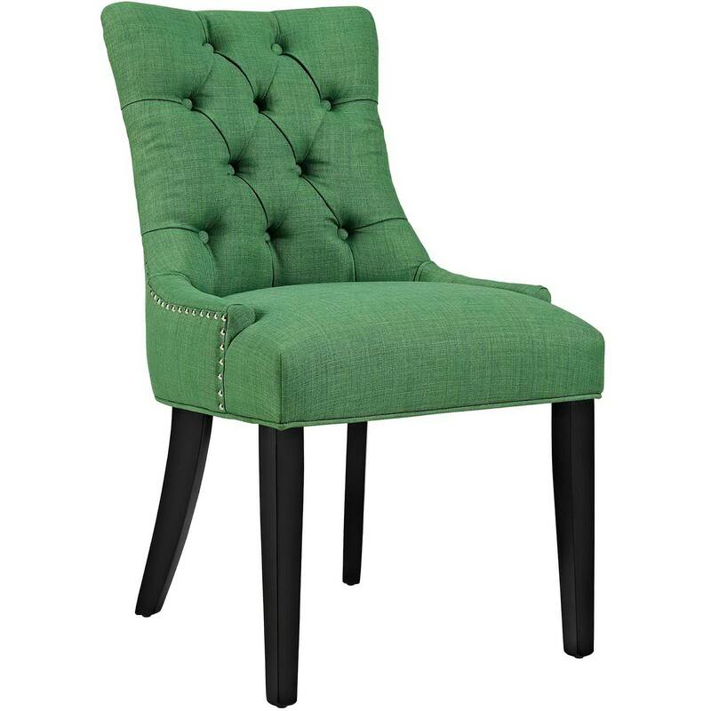 Copper Grove Colville Button Tufted Fabric Dining Chair (Single Chair)