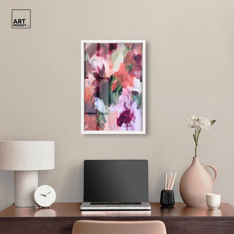 Adelas Garden II Shadowbox by Art Remedy
