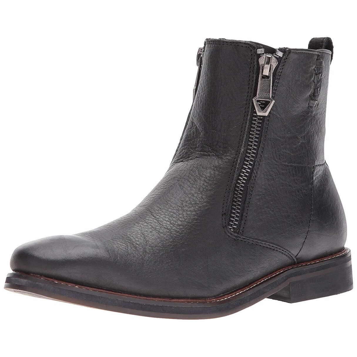 guess boots mens zipper