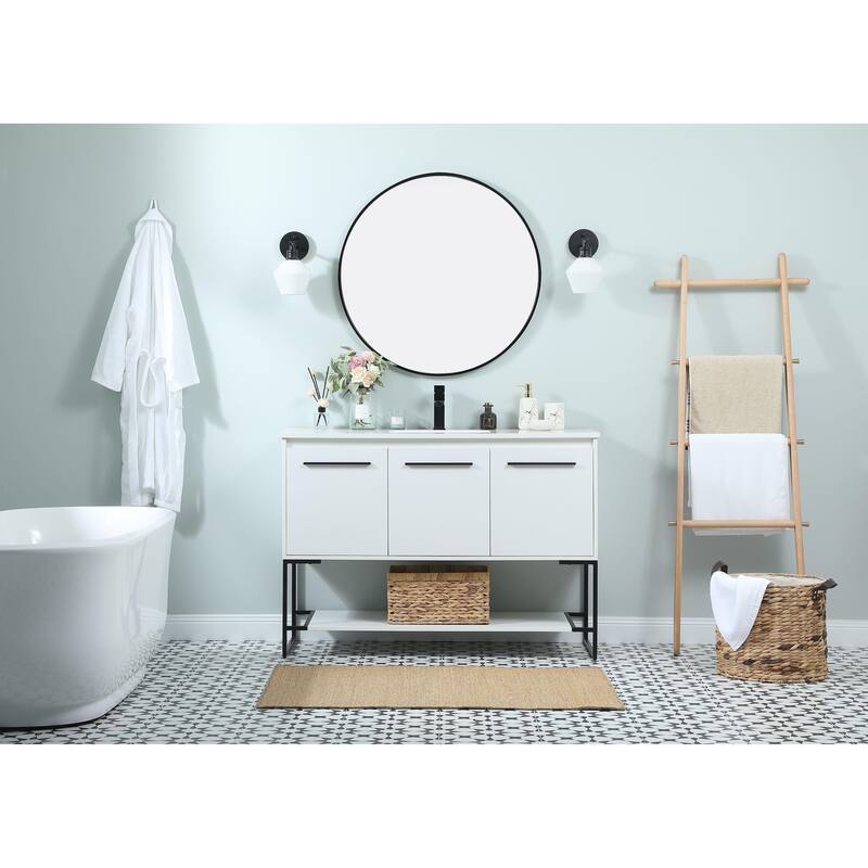 Tide 36 - 48 Inch Single Bathroom Vanity
