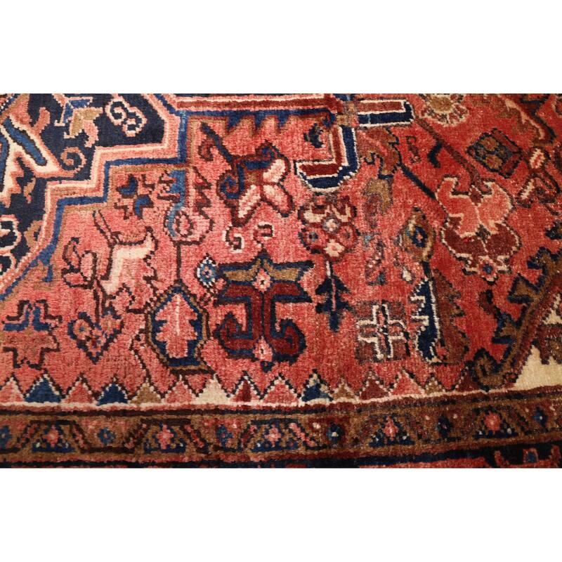 ECARPETGALLERY Hand-knotted Sarabi Dark Copper Wool Rug - 6'6 x 9'6