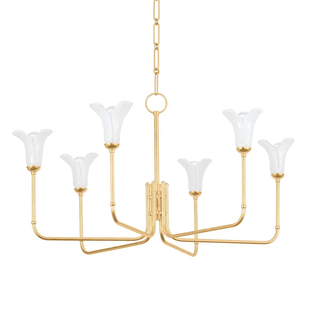 Hudson Valley Lighting 3346 Montclair 6 Light 40" Wide Chandelier