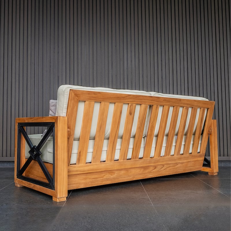 Cambridge Casual Provence Teak Outdoor Sofa