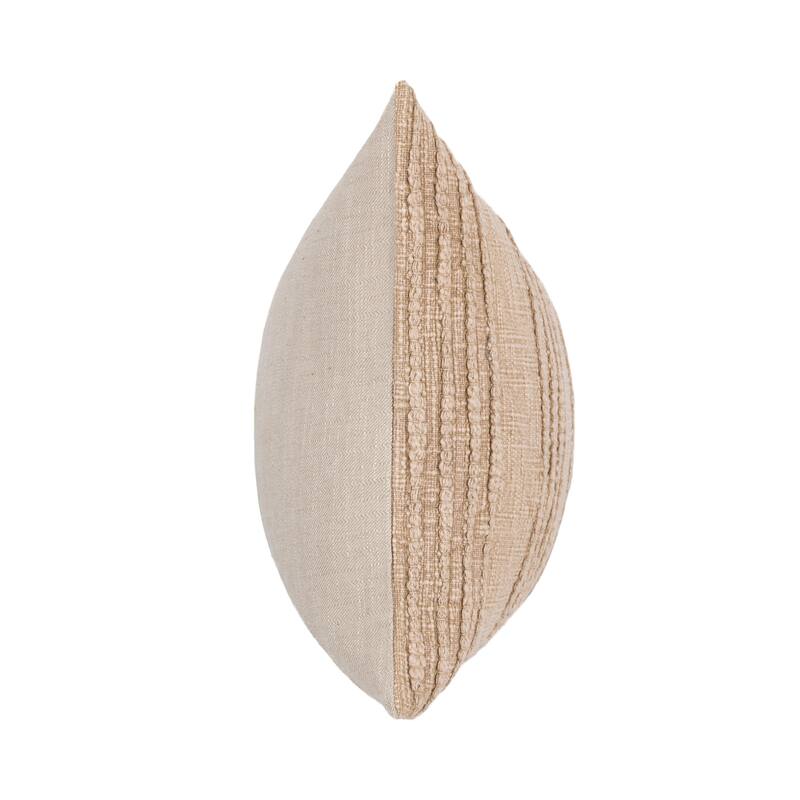 Villa by Classic Home Hannah 100% Cotton 22" Throw Pillow