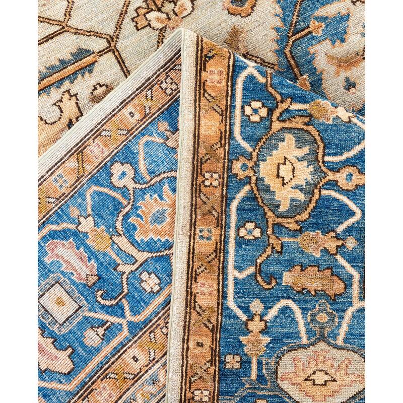 Serapi One-of-a-Kind Hand-Knotted Area Rug - Ivory - 8' 1" x 9' 9"
