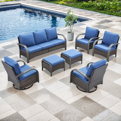 Outdoor PE Wicker Patio Furniture Set