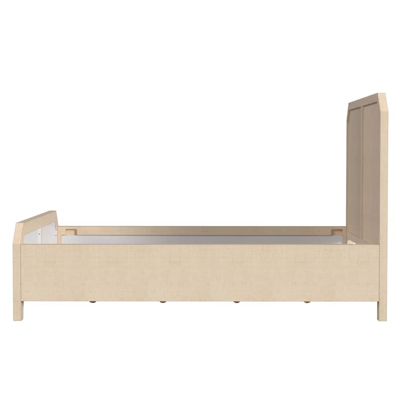 Bar Harbor Raffia Panel Bed