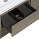 preview thumbnail 19 of 169, CASAINC Floating Bathroom Vanity with Resin Top Basin and Soft Closing Drawers