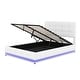 preview thumbnail 17 of 16, Full Size Tufted Upholstered Platform Bed with Hydraulic Storage System,PU Storage Bed with LED Lights and USB charger